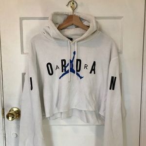 Cropped Air Jordan Hoodie